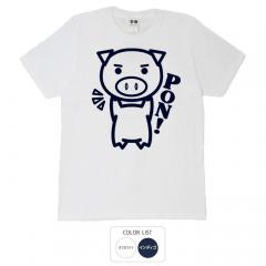 おもしろtシャツ 和柄 元祖豊天商店 PON Tシャツ 半袖 B01