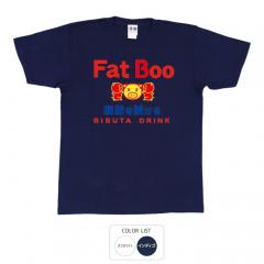 期間限定 新作割引 パロディtシャツ おもしろtシャツ 和柄 元祖豊天商店 脂肪を授ける FatBoo Tシャツ 半袖 美豚 B01