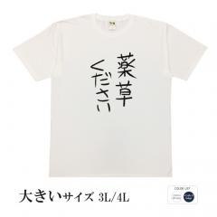 おもしろtシャツ 大きいサイズ 和柄 元祖豊天商店 不満を笑い飛ばす自ギャグシリーズ！！ 薬草ください 半袖
