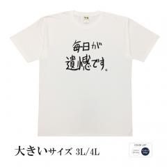 おもしろtシャツ 大きいサイズ 和柄 元祖豊天商店不満を笑い飛ばす自ギャグシリーズ！！ 毎日が遺憾です 半袖