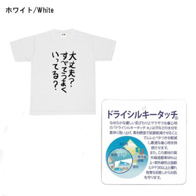 おもしろtシャツ ドライ 和柄 元祖豊天商店 不満を笑い飛ばす自ギャグシリーズ！！ うまくいってる？ 半袖