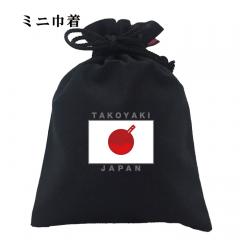 おもしろ 巾着 和柄 元祖豊天商店 大阪 ご当地 日本のお土産 TAKOYAKI JAPAN 小物入れ